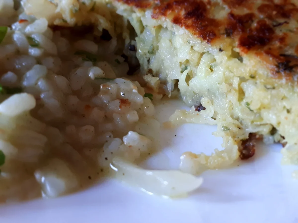 Rezept: Kohlrabi-Pflanzerl mit Risotto Bild Nr. 3 Kohlrabi-Pflanzerl mit Risotto - Rezept - Bild Nr. 3