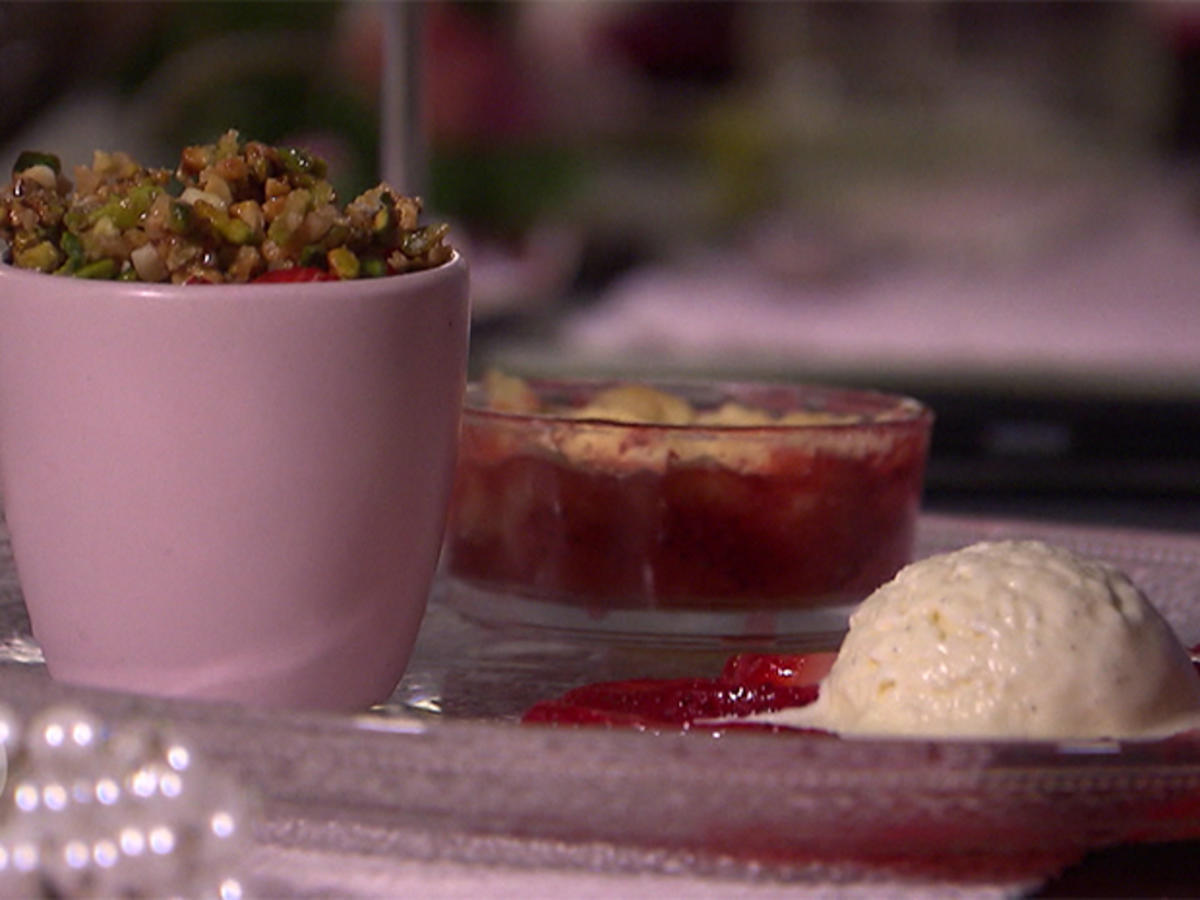 &amp;quot;Erdbeerige Glücksmomente&amp;quot;: Erdbeercrumble und-carpaccio mit ...
