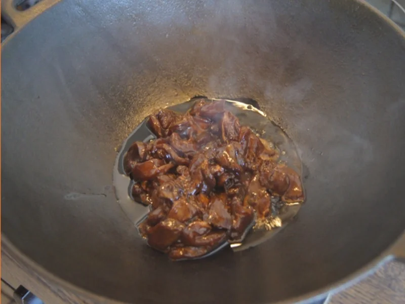 Hähnchenbrustfilet mit Gemüsestreifen und gelber Basmatireis - Rezept - Bild Nr. 8144