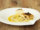 Maispoularde, Risotto, Orangenspargel (Verona und Diego Pooth) - Rezept - Bild Nr. 2