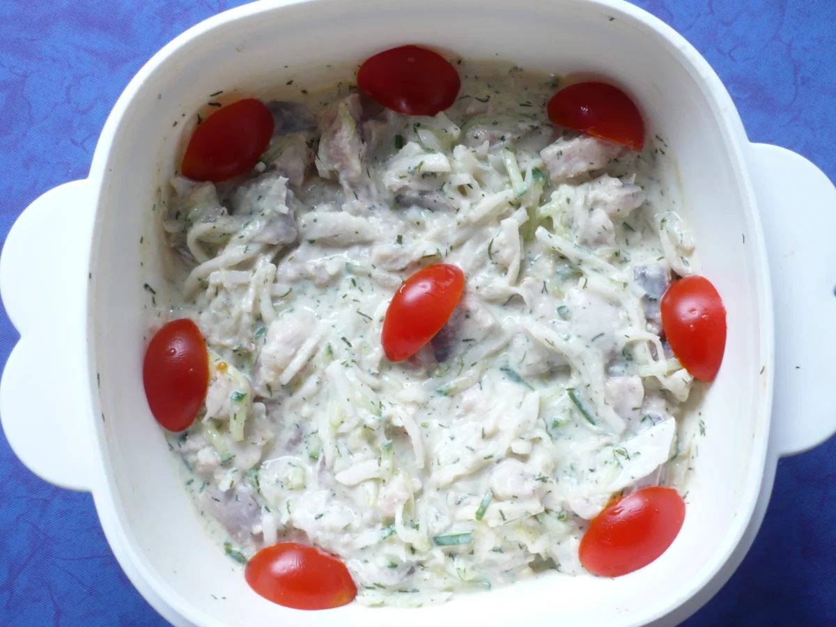 Herzhafter Matjessalat - Rezept - Bild Nr. 7