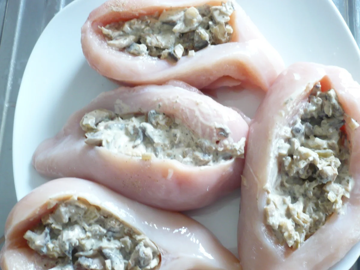 Gefüllte Hähnchenbrust - Rezept - Bild Nr. 8146
