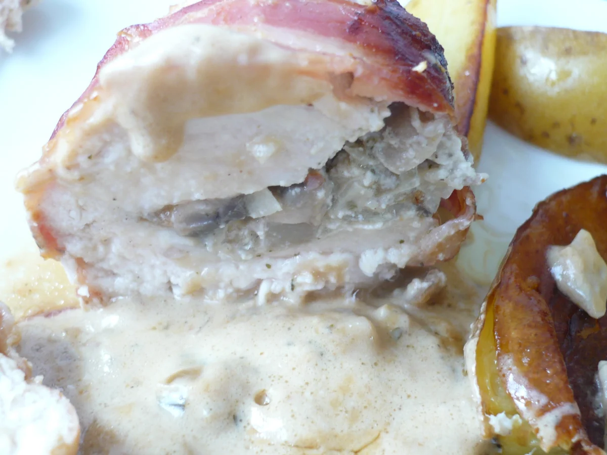 Gefüllte Hähnchenbrust - Rezept - Bild Nr. 8149