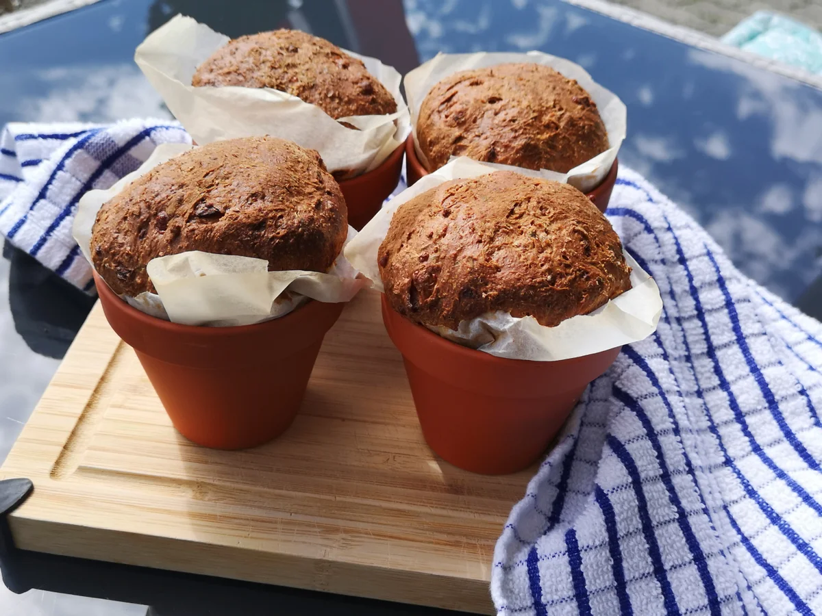 BiNe` S BUNTES KRÄUTERBROT IM BLUMENTOPF - Rezept - Bild Nr. 6