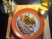 Schweineschnitzel in Kräuterrahm - Rezept - Bild Nr. 8141