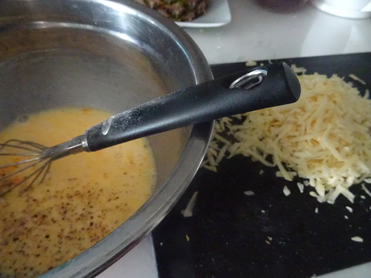 Kartoffel-Quiche mit Schnittlauch-Dip - Rezept - Bild Nr. 8145