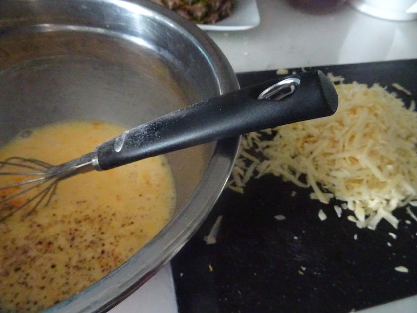 Kartoffel Quiche mit Schnittlauch Dip - einfach - von barbara62