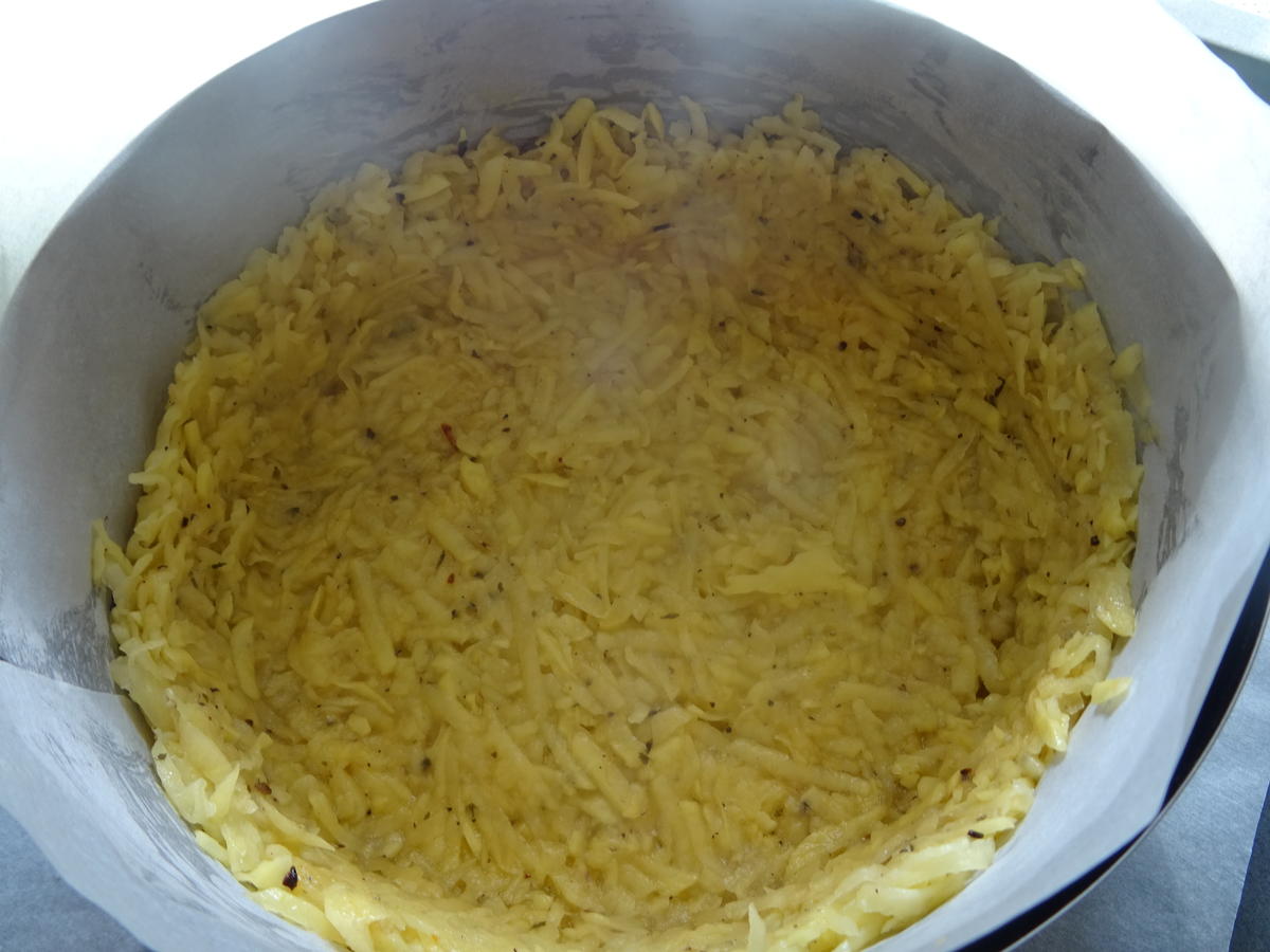 Kartoffel Quiche mit Schnittlauch Dip - einfach - von barbara62