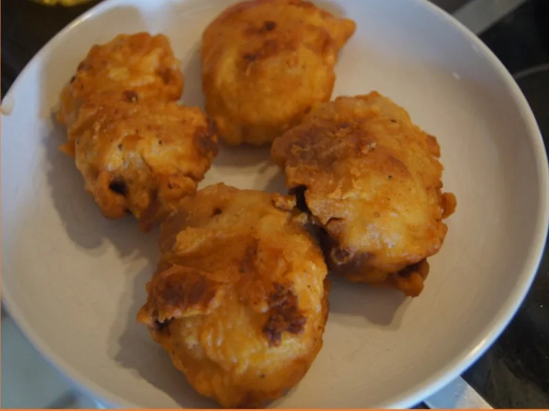 Rezept: Frittierte Putenschnitzel auf chinesischen Bratnudeln Bild Nr. 8151 Frittierte Putenschnitzel auf chinesischen Bratnudeln - Rezept - Bild Nr. 8151