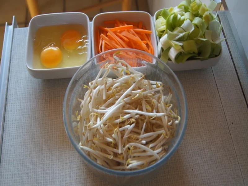 Rezept: Frittierte Putenschnitzel auf chinesischen Bratnudeln Bild Nr. 8153 Frittierte Putenschnitzel auf chinesischen Bratnudeln - Rezept - Bild Nr. 8153