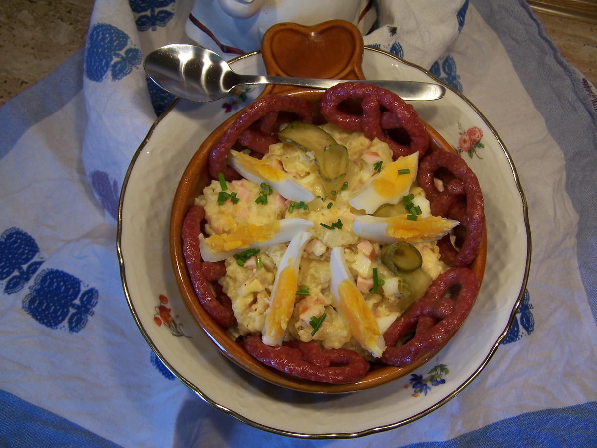Kartoffelsalat mit selbstgem. Mayo  (Hauptspeise)= kochbar Challenge 5.0(Mai2019) - Rezept - Bild Nr. 8149