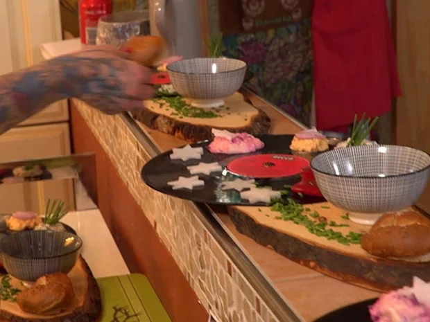 Grießnockerl Affäre auf bayrischer Langspielplatte - Rezept - Bild Nr. 8149