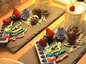 "Sweets, Fruits und Bayrisch Creme" - Rezept - Bild Nr. 8149