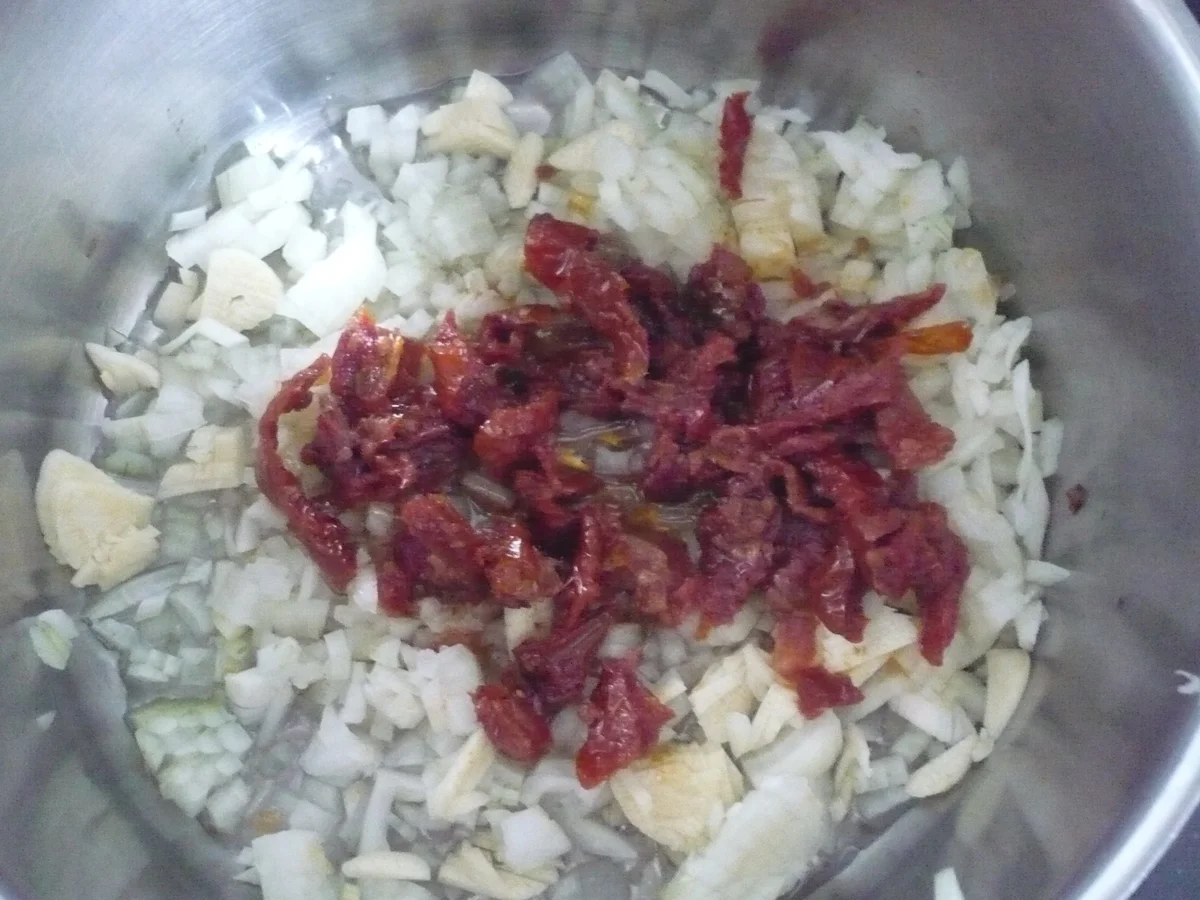 Rezept: Orangenhähnchen mit Tomatenrisotto Bild Nr. 8155 Orangenhähnchen mit Tomatenrisotto - Rezept - Bild Nr. 8155