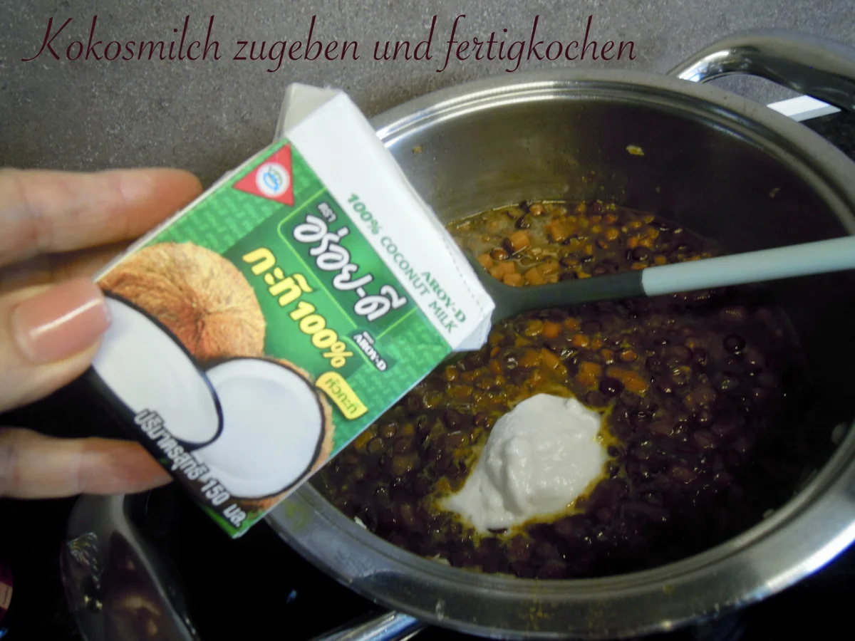 Indisches Kokos Linsen Dhal - Rezept - Bild Nr. 8155