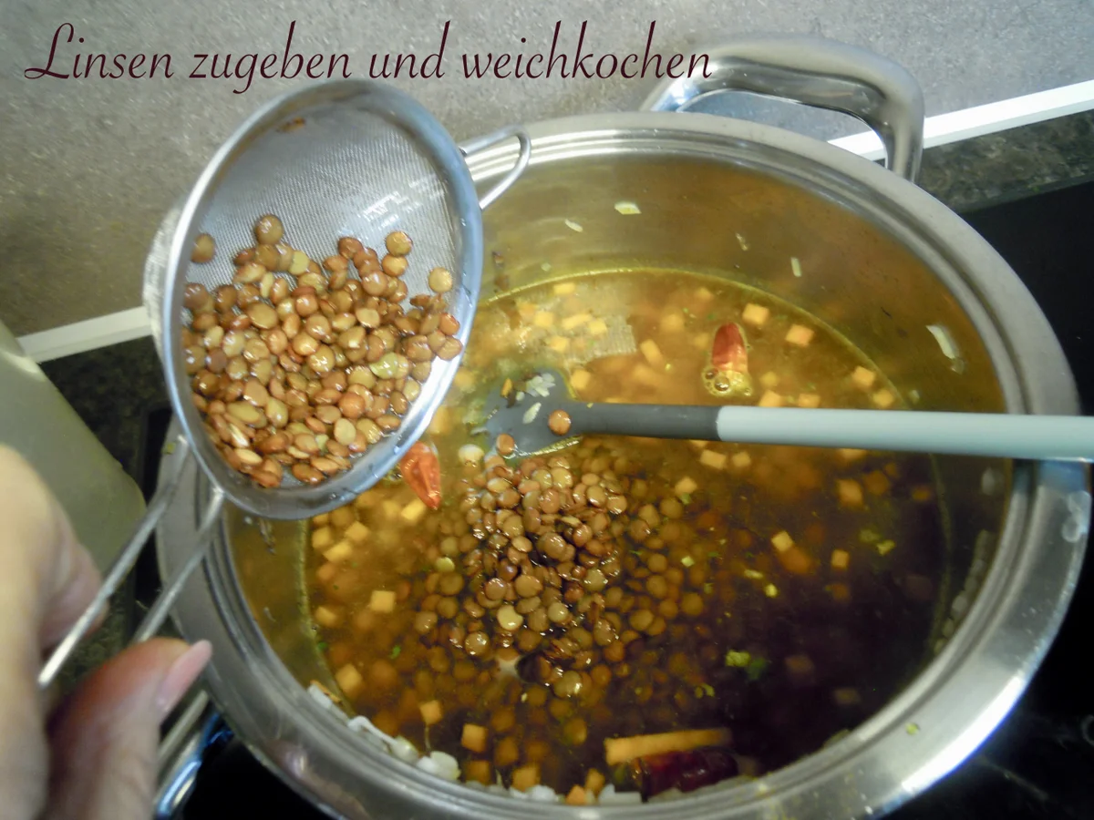 Indisches Kokos Linsen Dhal - Rezept - Bild Nr. 8157