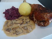 Gänsekeule gefüllt - Rezept - Bild Nr. 8149