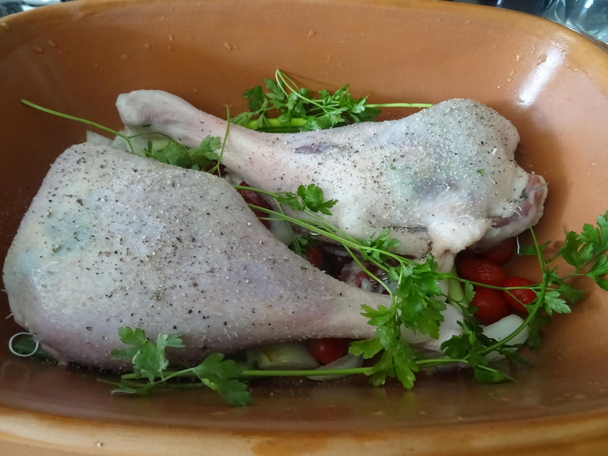 Gänsekeule gefüllt - Rezept - Bild Nr. 8153