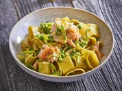 Curry Calamarata mit Lachs & Zitronenerbsen á la Stefan Wiertz - Rezept - Bild Nr. 8149