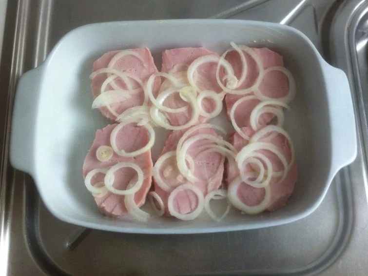 Geschmortes Kasseler in Senfsoße - Rezept - Bild Nr. 8150