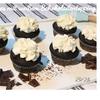 BiNe` S CUPCAKES MIT WEIßEM SCHOKOLADENTOPPING - Rezept - Bild Nr. 8153