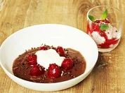 Schokopudding / Himbeere / Tonkabohne (Laura Wontorra) - Rezept - Bild Nr. 2