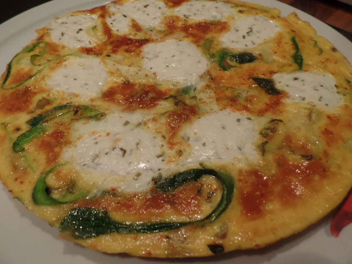 Rezept: Zucchini-Frittata mit Ziegenrahm Bild Nr. 8164 Zucchini-Frittata mit Ziegenrahm - Rezept - Bild Nr. 8164