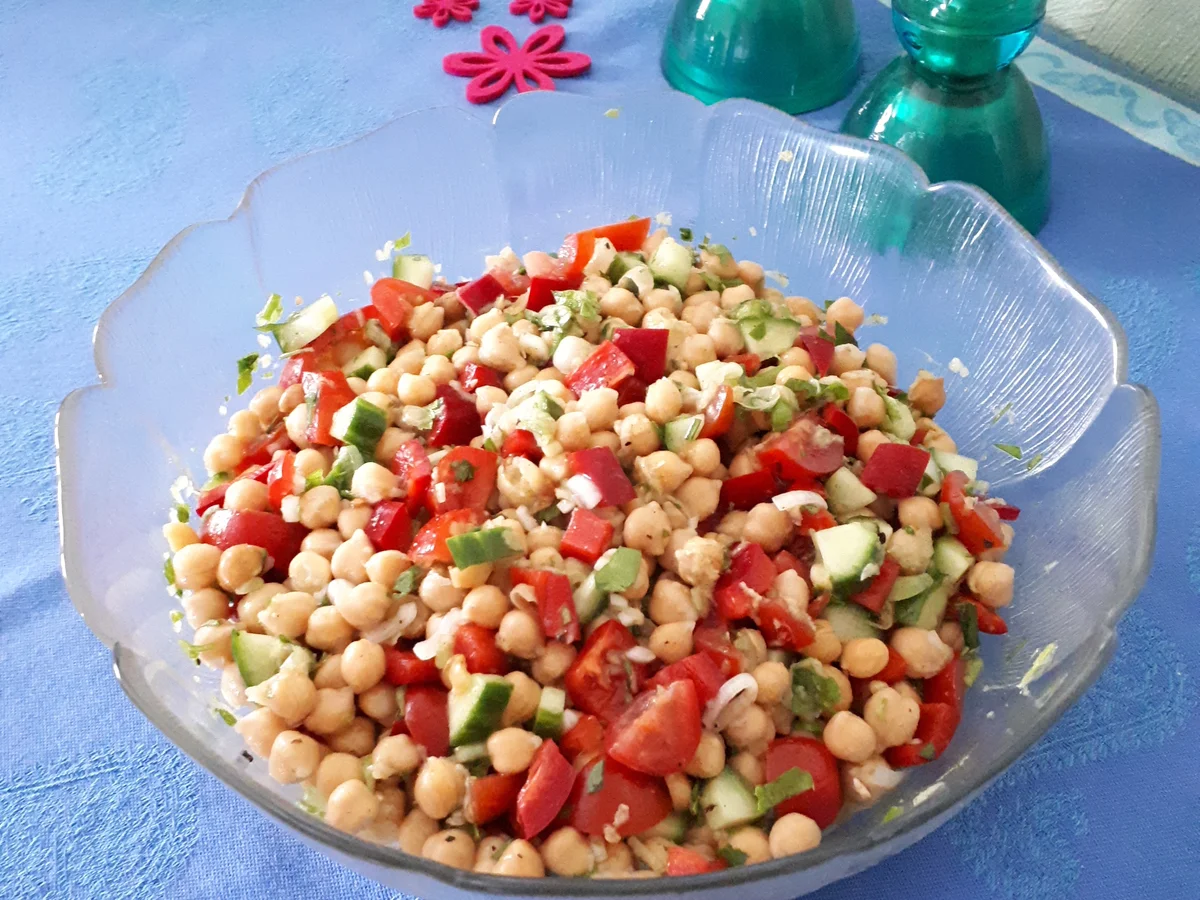 Kichererbsen-Salat - Rezept - Bild Nr. 2
