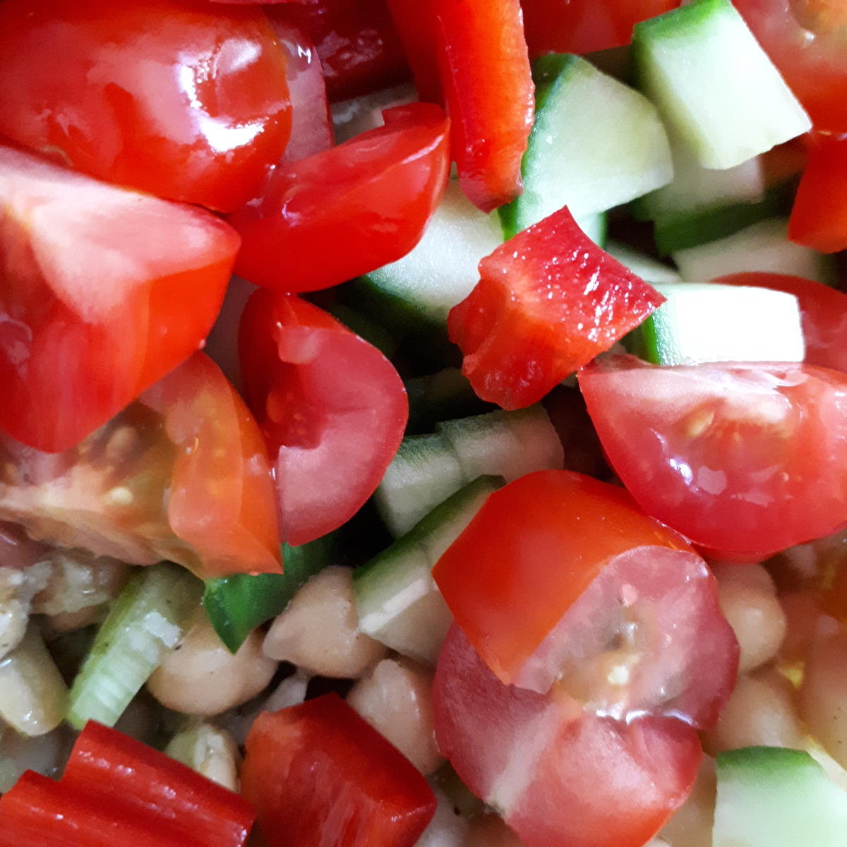 Kichererbsen-Salat - Rezept - Bild Nr. 5