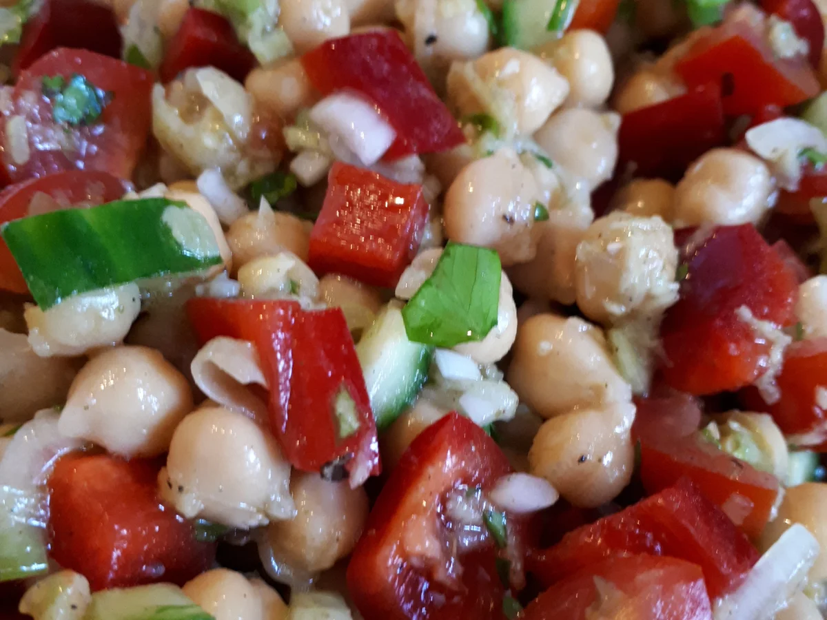 Kichererbsen-Salat - Rezept - Bild Nr. 7