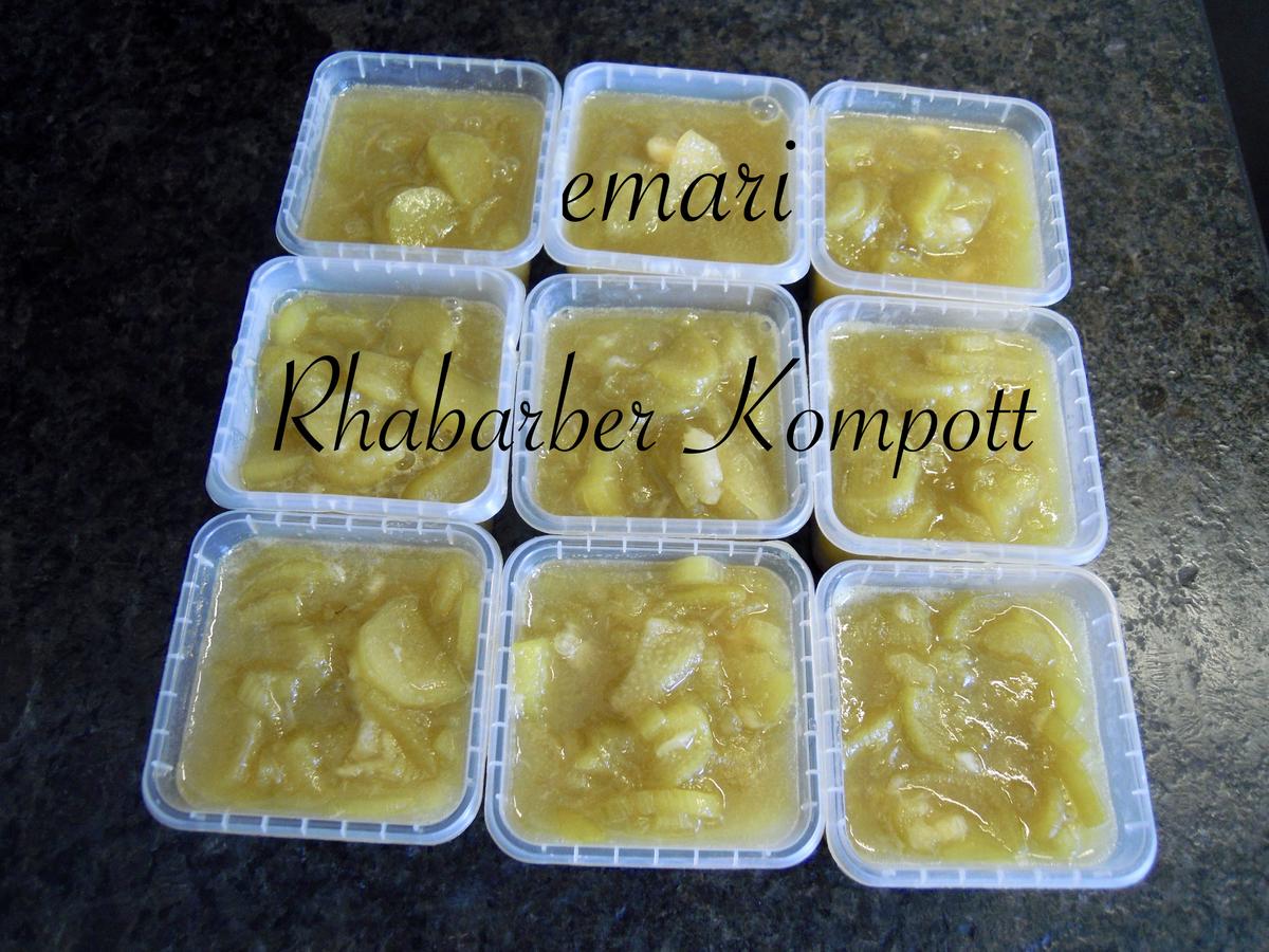 Rhabarber Kompott - Rezept - Bild Nr. 8168