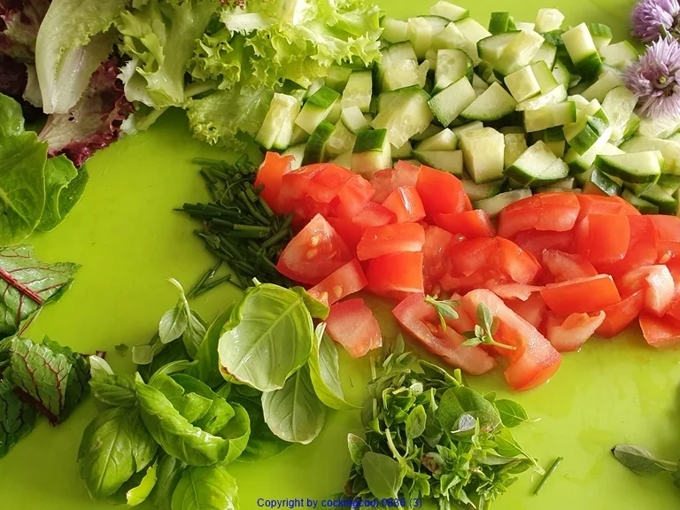 Erste Ernte "Sommersalat" - Rezept - Bild Nr. 8166