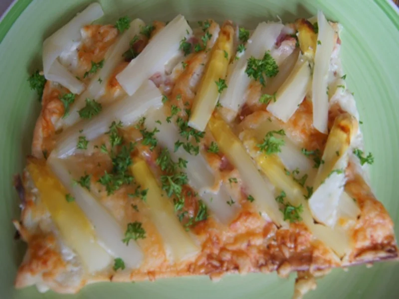 Flammkuchen mit Spargel - Rezept - Bild Nr. 2