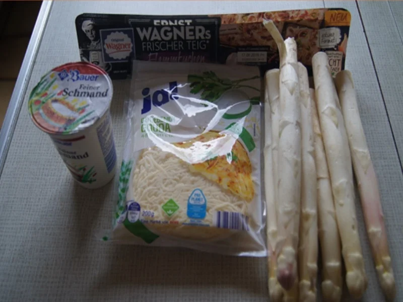 Flammkuchen mit Spargel - Rezept - Bild Nr. 3