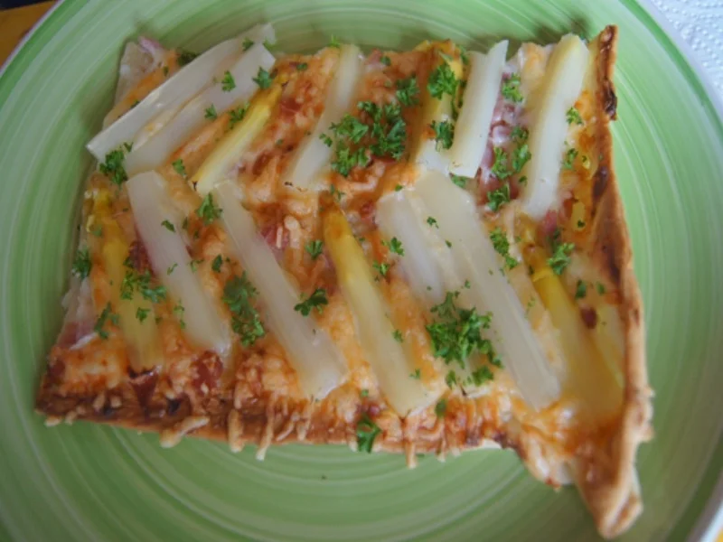 Flammkuchen mit Spargel - Rezept - Bild Nr. 13