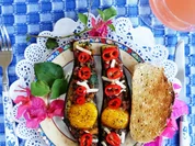 Rezept: Kretische Auberginen mit Ei Bild Nr. 8171 Kretische Auberginen mit Ei - Rezept - Bild Nr. 8171