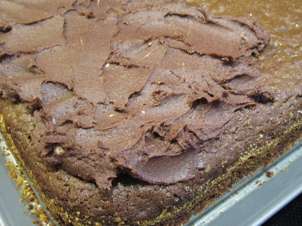 Backen: Schokoschnitten mit Buttercreme - einfach - von lunapiena