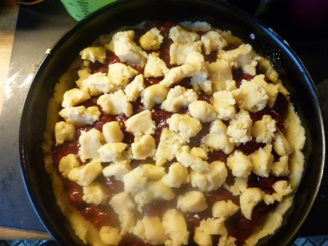 Streusselkuchen mit Sauerkirschen - Rezept - Bild Nr. 8189