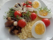 Polenta-Bowl mi Gemüse und Ei - Rezept - Bild Nr. 8171