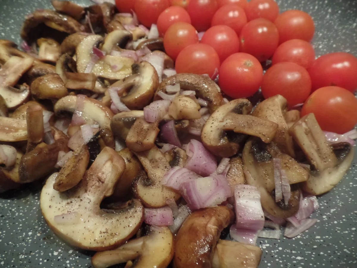 Rezept: Polenta-Bowl mi Gemüse und Ei Bild Nr. 8181 Polenta-Bowl mi Gemüse und Ei - Rezept - Bild Nr. 8181