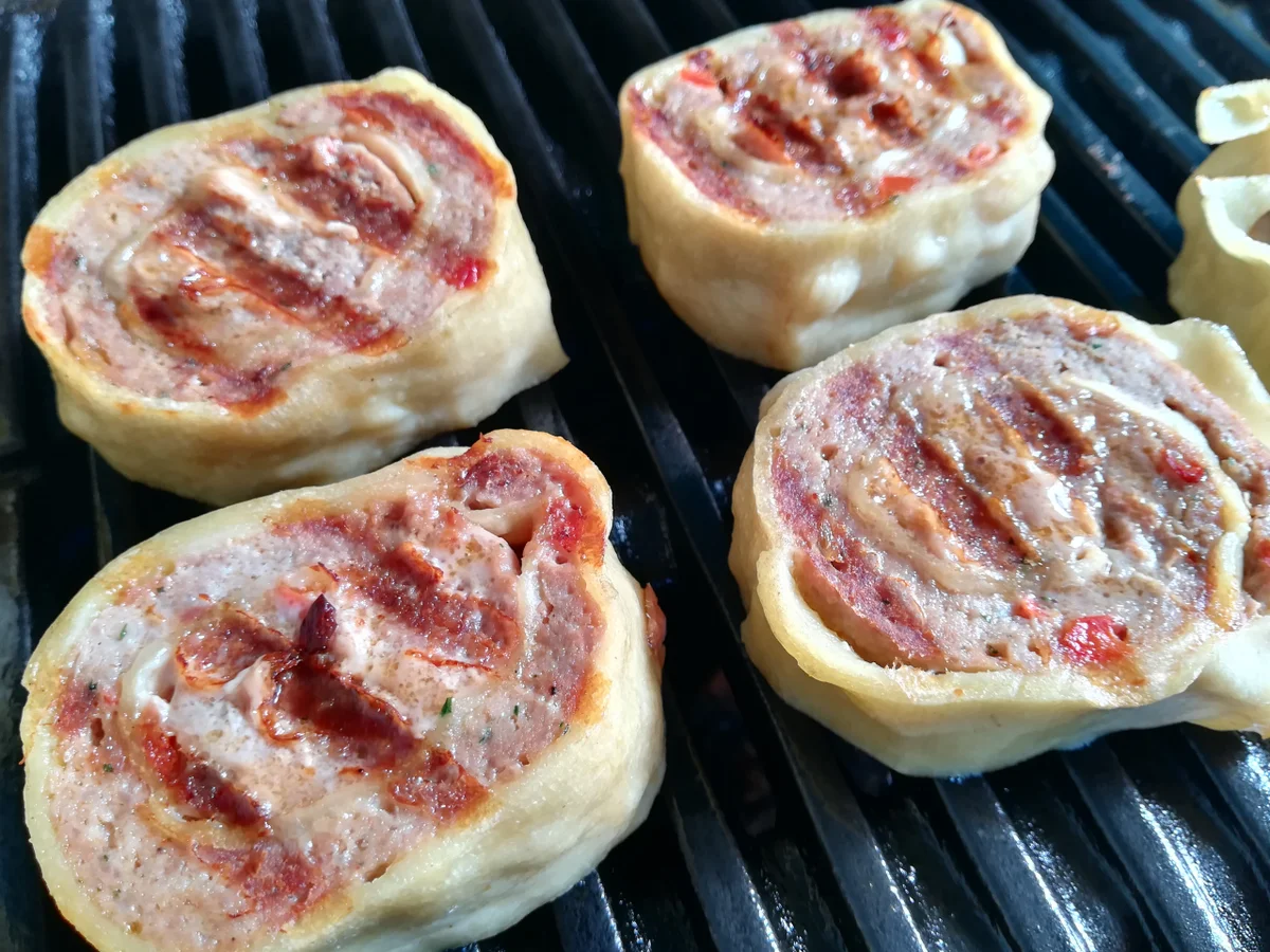 Rezept: Grill Maultaschen Bild Nr. 8187 Grill Maultaschen - Rezept - Bild Nr. 8187