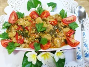 Würzige, balinesische, weiße Bohnen mit Kai-len und Tomaten - Rezept - Bild Nr. 8178