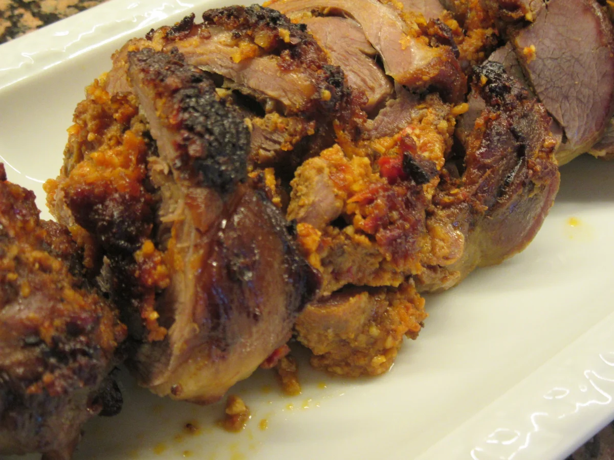 Fleisch: Gefüllte Lammschulter - Rezept - Bild Nr. 8178