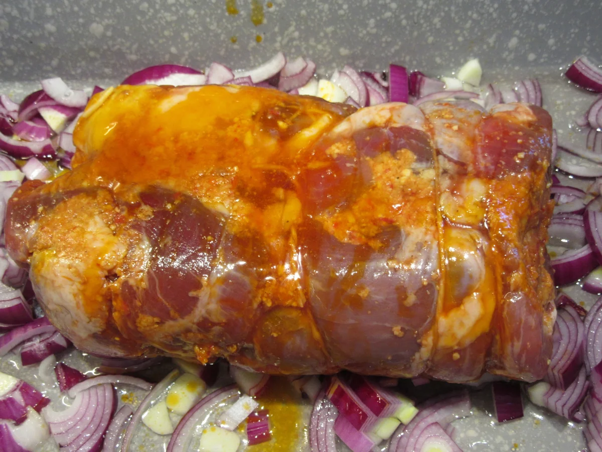 Fleisch: Gefüllte Lammschulter - Rezept - Bild Nr. 8183