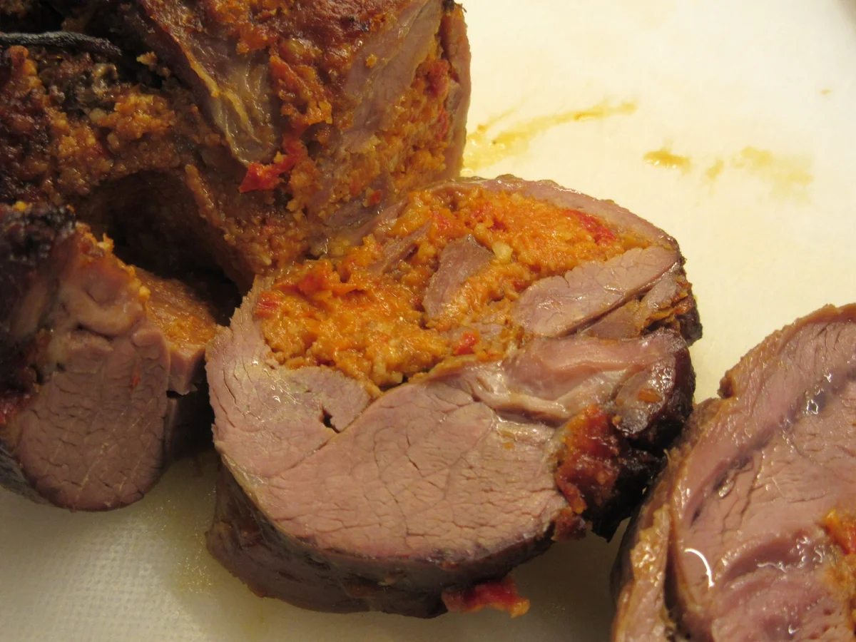 Fleisch: Gefüllte Lammschulter - Rezept - Bild Nr. 8184