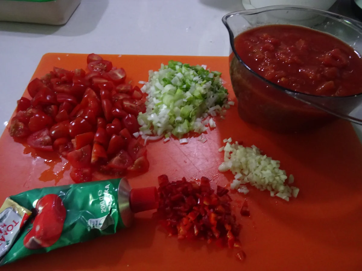 Piccata Milanese con Risoni al pomodoro - Rezept - Bild Nr. 8178