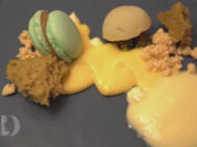 Rezept: Kalamansi, Milch, Pistazie und Shiso Bild Nr. 2 Kalamansi, Milch, Pistazie und Shiso - Rezept - Bild Nr. 2
