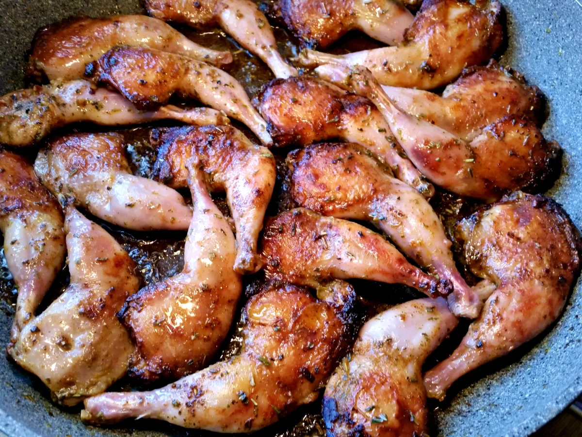 Wachtelschenkel - mediterran zubereitet - Rezept - Bild Nr. 4