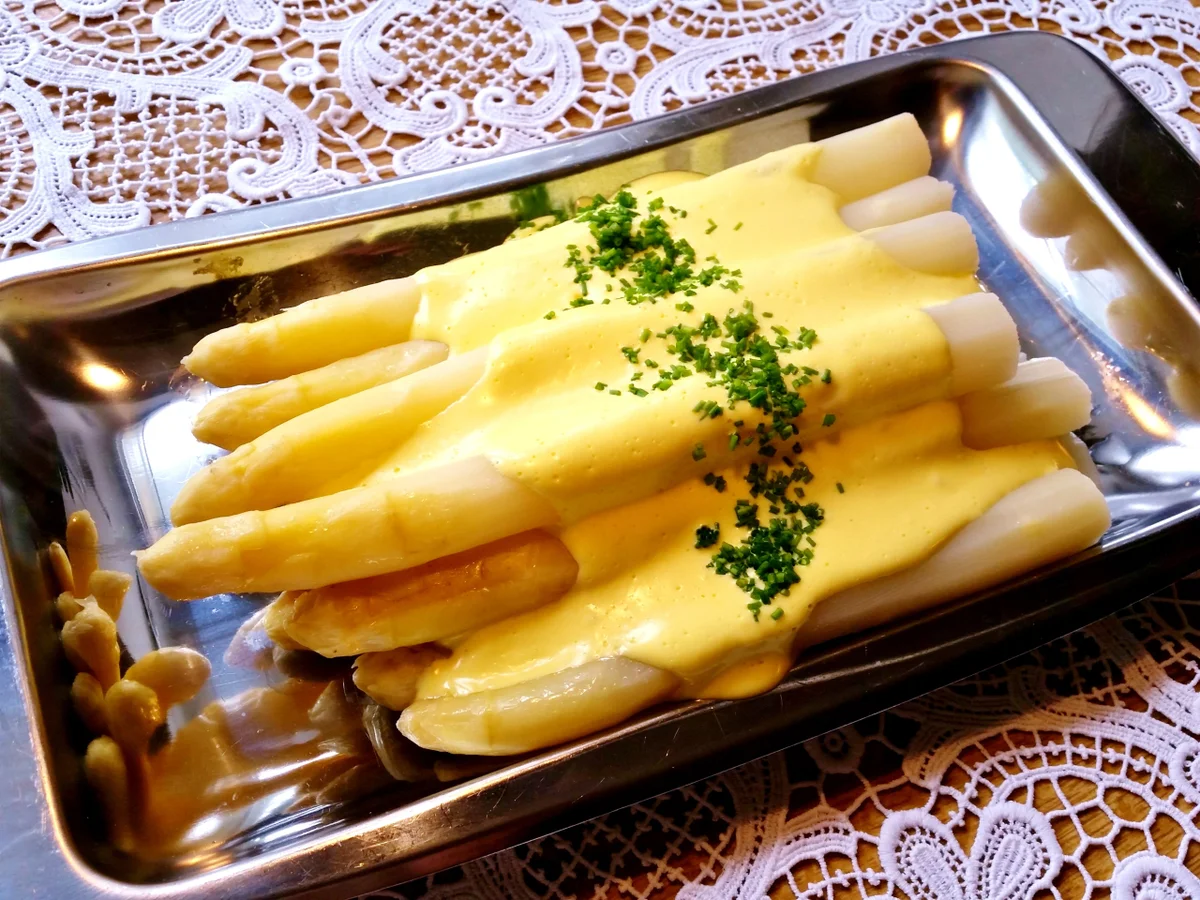 Spargel mit Soße Hollandaise - Rezept - Bild Nr. 8179