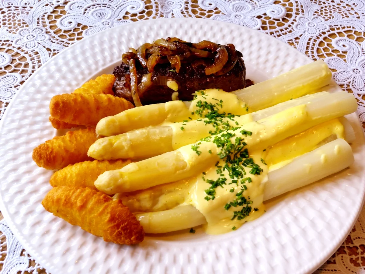Spargel mit Soße Hollandaise - Rezept - Bild Nr. 8180